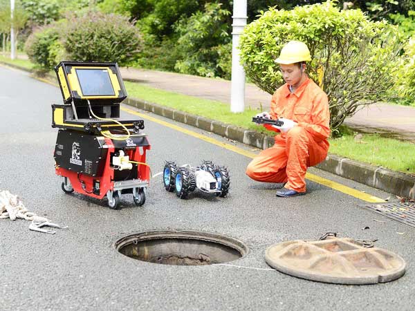 茂县管道机器人检测
